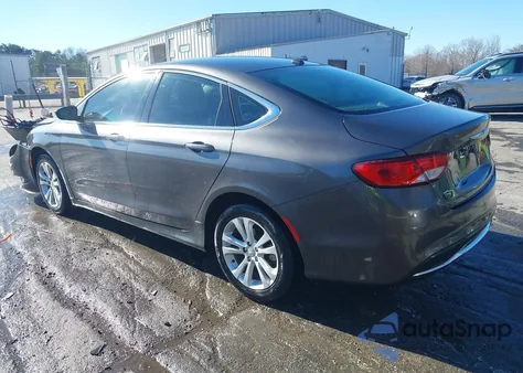 2015 Chrysler 200 Limited z USA, uszkodzony, nr VIN 1C3CCCAB3FN690137